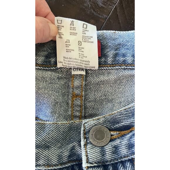 Vintage Esprit Jeans High Waist Light Wash 90’s Y2K Size 11/12 12 Tapered Leg - Picture 8 of 15